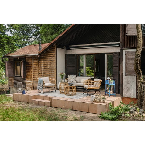 Ümmargune kunstrotangist aialaud ø 55,5 cm Vistdal - Bonami Essentials-image-3