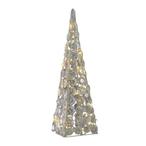 Světelná vánoční dekorace Naeve Pyramid, výška 60 cm