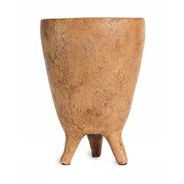 Hnědá keramická váza Simla Heritage, výška 37 cm