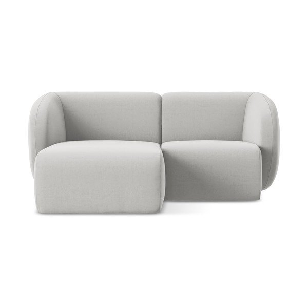 Helehall sametist nurgadiivan (vasak nurk/diivanvoodiga) Lani - Makamii