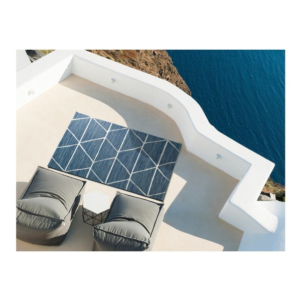 Sinine õuevaip Geo, 60 x 110 cm Elba - Universal-image-2