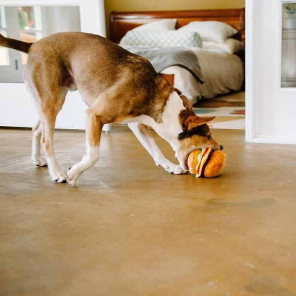 Mänguasi koerale Hamburger Mini - P.L.A.Y.-image-1