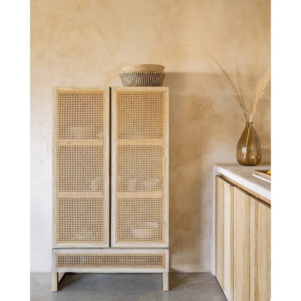 Täispuidust kapi mindi 90x160 cm Rexit - Kave Home-image-1