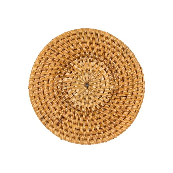 Helepruunid rotangist alused 6 tk komplektis - Tiseco Home Studio-image-1