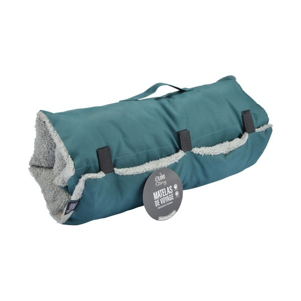 Sinine reisivoodi koerale 80x50 cm Essentiel - Love Story