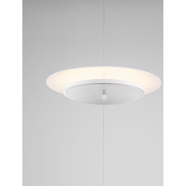 Mattvalge alumiiniumist LED-põrandalamp hämardatava valgusega (kõrgus 330 cm) Olos - Nova Luce-image-2
