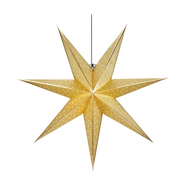 Kuldse värviga jõulukaunistus, pikkus 75 cm Glitter - Markslöjd