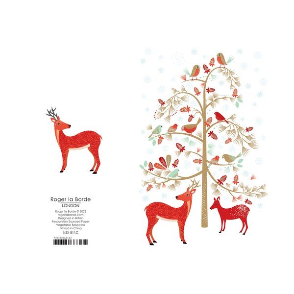 Tervituskaartide komplekt 8 tk jõulumotiiviga Christmas  – Roger la Borde-image-2