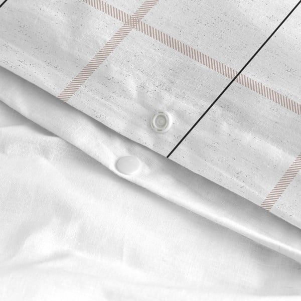 Puuvillane pajalapitekk Tartan, 200 x 200 cm Nordica - Blanc-image-4