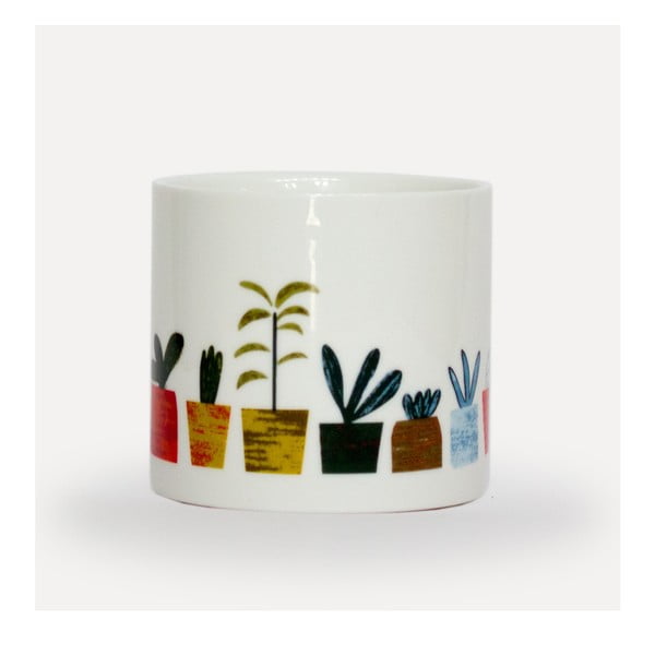 Květináč z porcelánu U Studio Design Little Plants, ø 8 cm