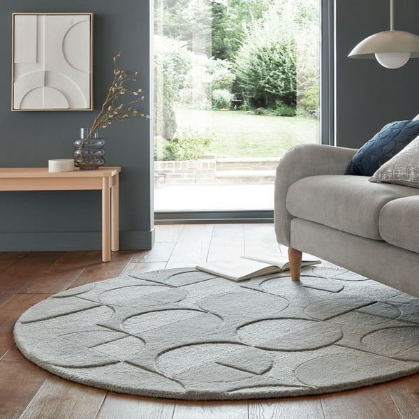 Hall villane ümmargune vaip ø 160 cm Gigi - Flair Rugs-image-1