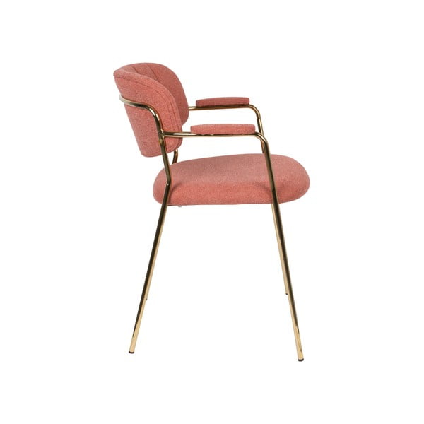 Roosad söögitoolid 2tk komplektis Jolien - White Label-image-3