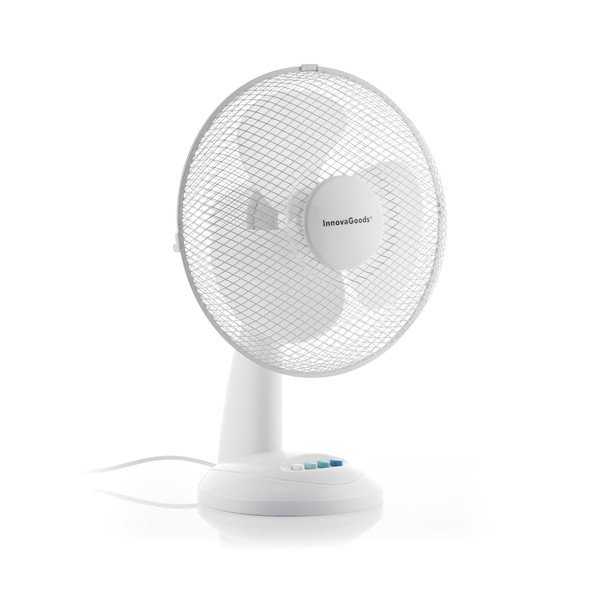 Valge lauaventilaator, ø 30 cm - InnovaGoods