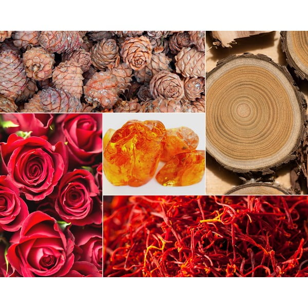 Lõhnastatud sojaküünal 60 h Safran-Ambre Noir/Black Wood – Privé Home-image-3