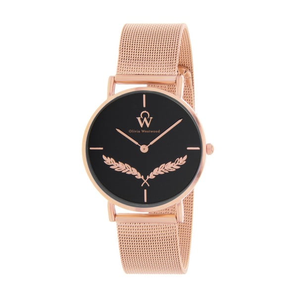 Dámské hodinky s řemínkem ve světle růžové barvě Olivia Westwood Mulia