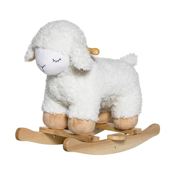 Baby Rocking Sheep valmistatud pöögipuidust Rocking mänguasi - Bloomingville Mini