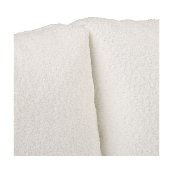 Valge bukleekangast nurgadiivan (parem nurk) Ariella - Ropez-image-1