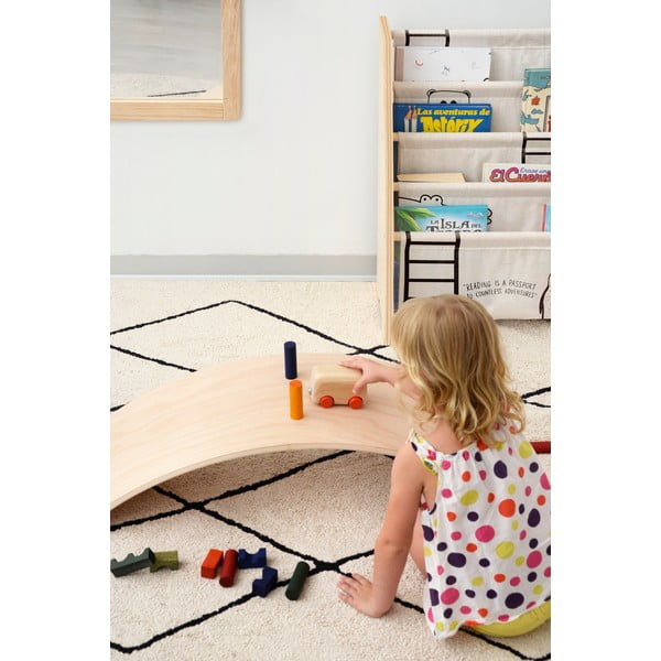 Beežist kangast lasteraamatukapp 60x70 cm Animals - Folkifreckles-image-3