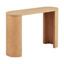 Konsoollaud tammepuidu imitatsiooniga 38x114 cm Bibione – House Nordic