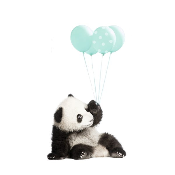 Seinakleebis , 70 x 115 cm Minty Panda - Dekornik