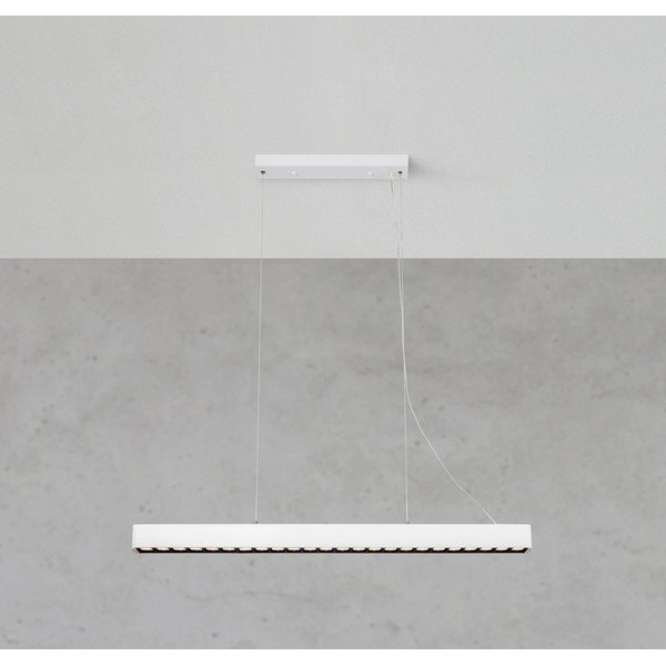 Valge LED-rippvalgusti metallist varjuga Plano - Markslöjd-image-1