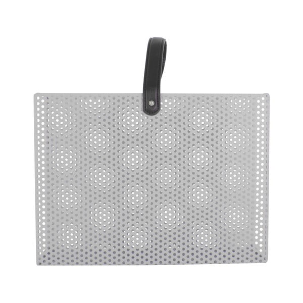 Hall metallist ajakirja hoidja Perky - PT LIVING-image-2