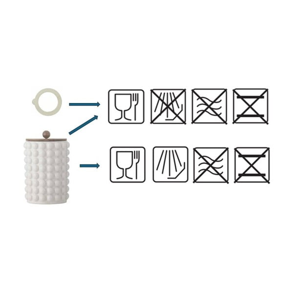 Kivikeraamikast küpsisepurk Madge - Bloomingville-image-4