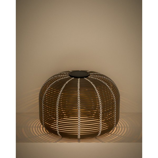 LED-laua-/kaasaskantav päikese-/USB-õuelamp ø 50 cm Garoina - Kave Home-image-1