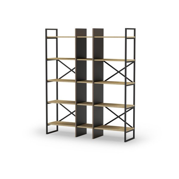 Raamaturiiul tammedekooriga  143,5x175 cm Ara - Marckeric-image-2