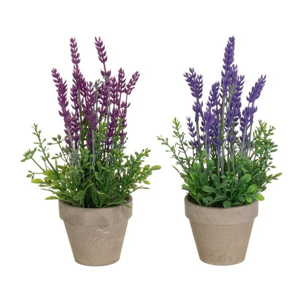 Kunstlik lavendel 2 tk (kõrgus 27 cm) - Casa Selección