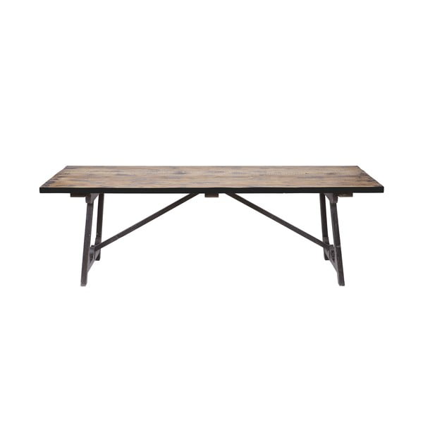 Jídelní stůl z masivního borovicového dřeva BePureHome Craft, 220 x 90 cm