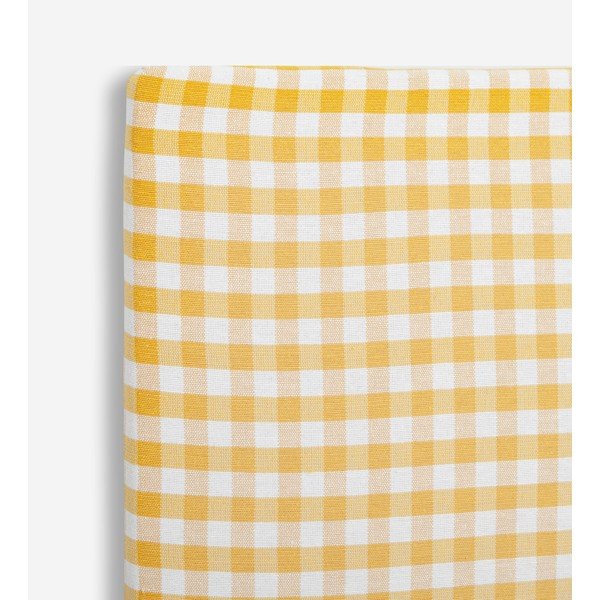 Kollane polsterdatud peatugi 110x52 cm Marina - Really Nice Things-image-3