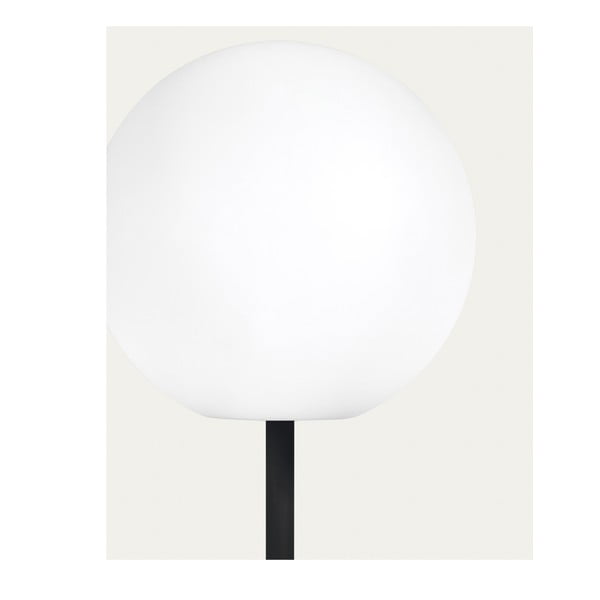 Valge-must LED-põrandavalgusti puldiga (kõrgus 120 cm) Dinesh - Kave Home-image-2