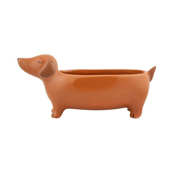 Keraamiline lillepoti kate Sausage Dog - Sass & Belle-image-3