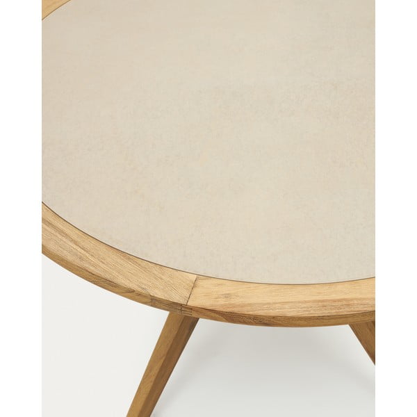 Ümmargune söögilaud ø 120 cm Julieta - Kave Home-image-4