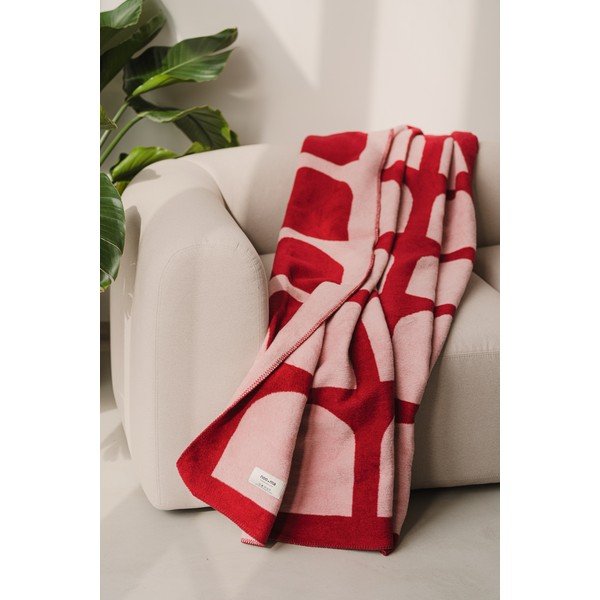 Punane/roosa tekk 150x200 cm Gilli - noo.ma-image-1