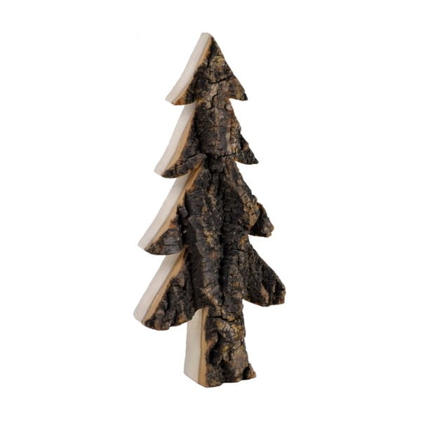 Dřevěná dekorace ve tvaru stromku Ego Dekor Bark, výška 29,5 cm