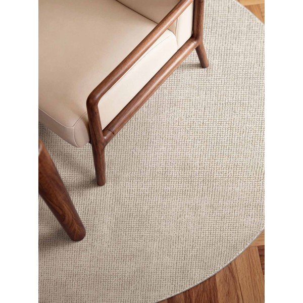 Kreem käsitsi kootud villane ümmargune vaip ø 160 cm Greenwich - Ted Baker-image-4