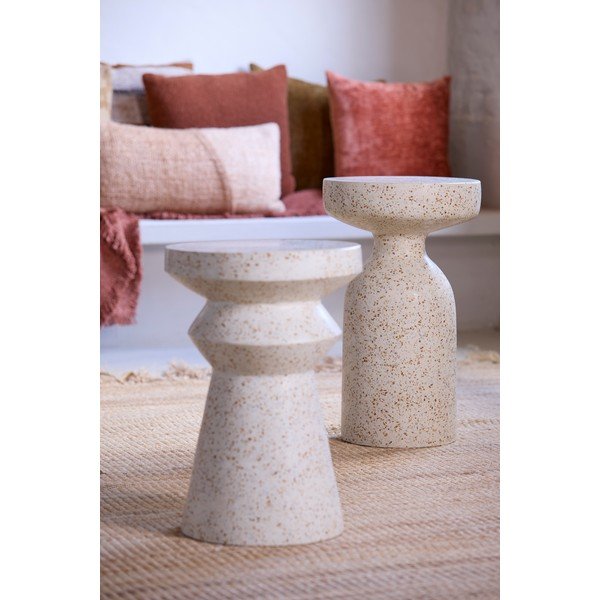 Terrazzo ümmargune abilaud ø 32 cm Moravit - Light & Living-image-1