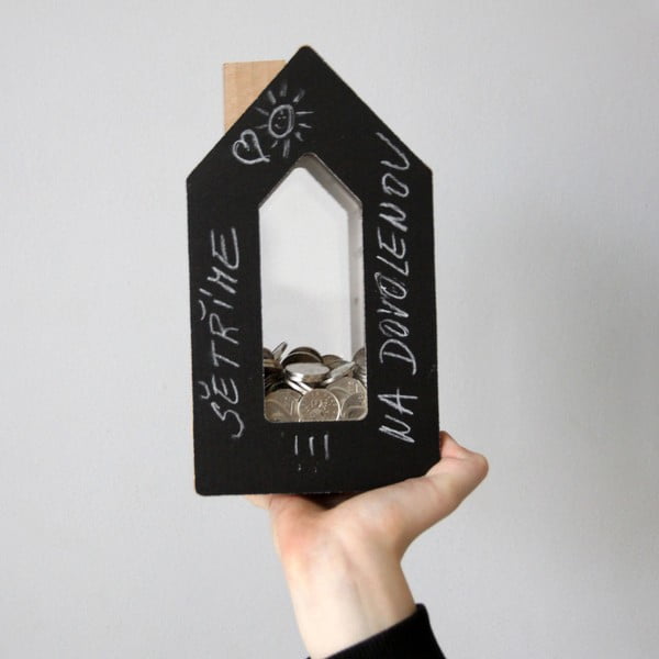 Must-valge seapank Little House - Unlimited Design for kids