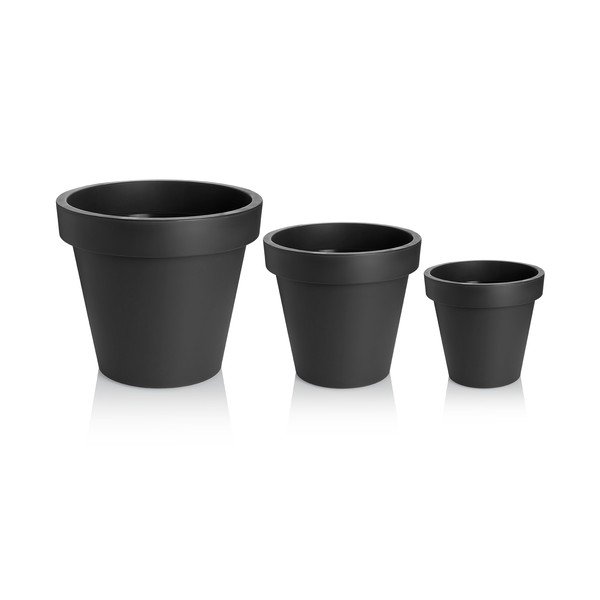 Plastikust lillepott ø 29 cm Metro Twist – Gardenico-image-4