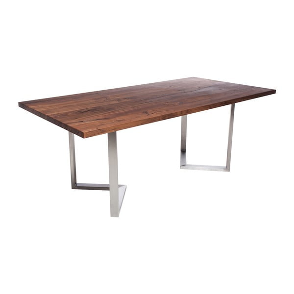 Jídelní stůl ze dřeva černého ořechu Fornestas Fargo Calipso, délka 160 cm