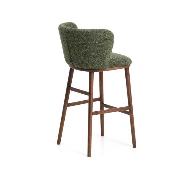Tumeroheline polsterdatud baaritool (istme kõrgus 75 cm) Ciselia - Kave Home-image-4