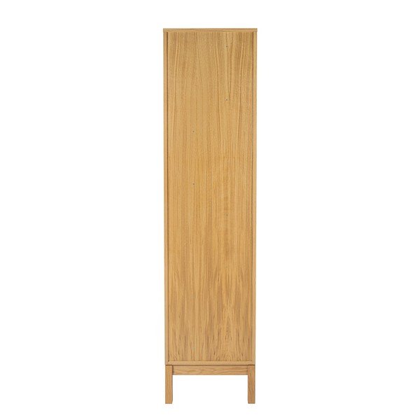 Hall raamaturiiul tammepuust 45x185 cm AbbeyWood - Woodman-image-4