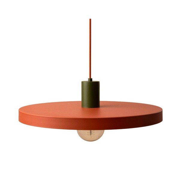 Roheline metallist ripplamp ø 40 cm Ori - Micadoni