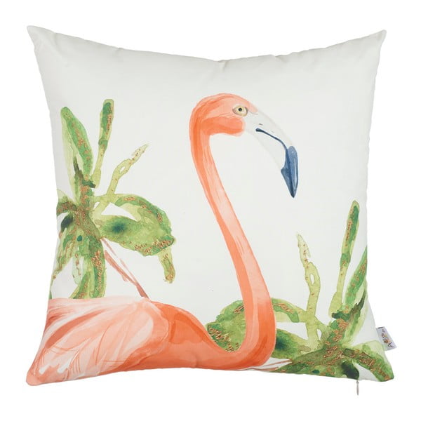 Povlak na polštář Mike & Co. NEW YORK Flamingo Paradiso, 43 x 43 cm