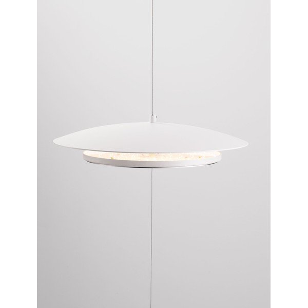 Mattvalge alumiiniumist LED-põrandalamp hämardatava valgusega (kõrgus 330 cm) Olos - Nova Luce-image-3
