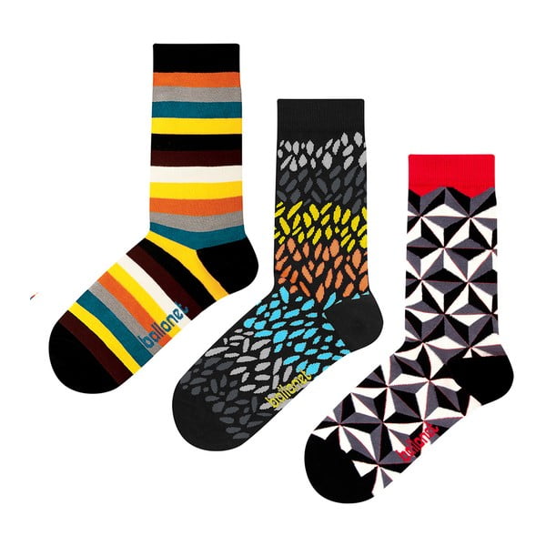 3 paari sokke kinkekarbis, suurus 36-40 Autumn - Ballonet Socks