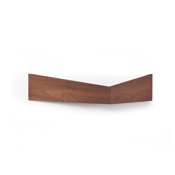Sada 2 multifunkčních nástěnných organizérů Woodendot Pelican Walnut S+M-image-1