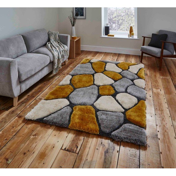 Hall ja kollane vaip Rock, 150 x 230 cm Noble House - Think Rugs-image-1